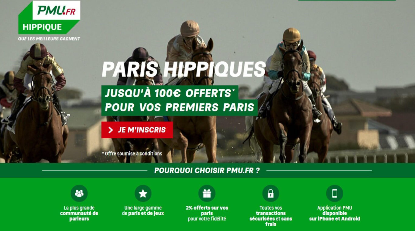 Paris sportif PMU site officiel